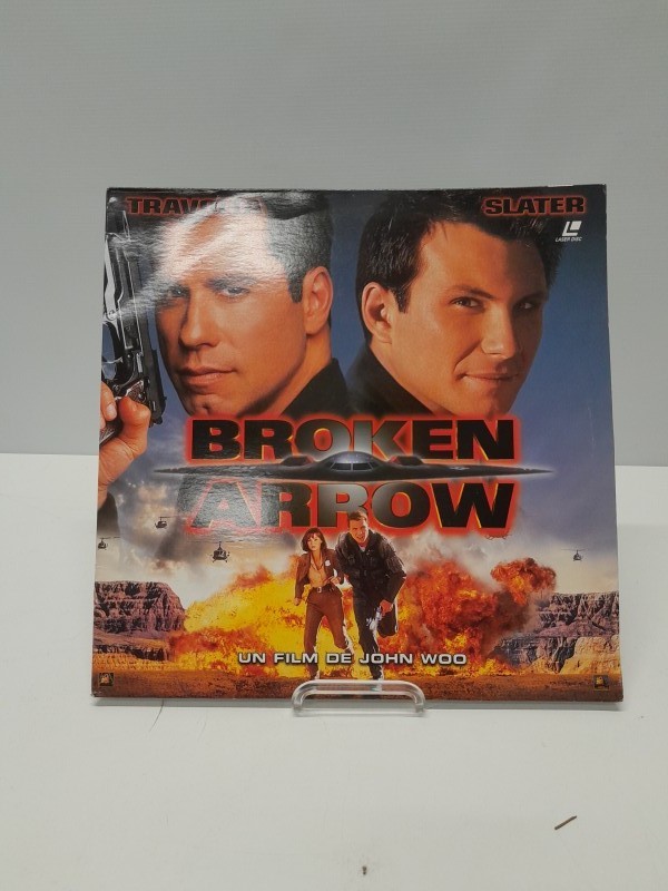 10 Laser discs (Action movies)