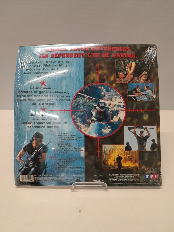 10 Laser discs (Action movies)