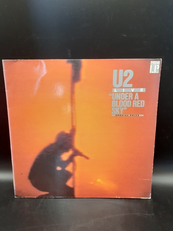 U2 Live "Under a blood red sky" LP