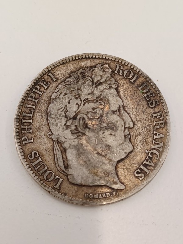 Muntstuk van 5 Franse Francs - 1837