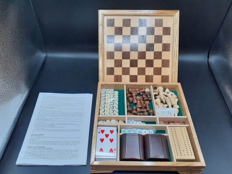 Houten spelletjesset