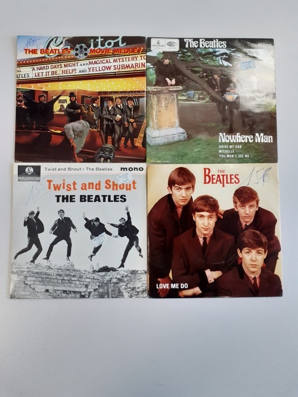 4 Singles The Beatles