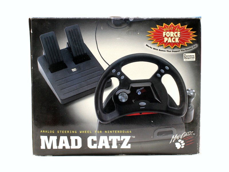 Mad Catz Steering Wheel [N64]