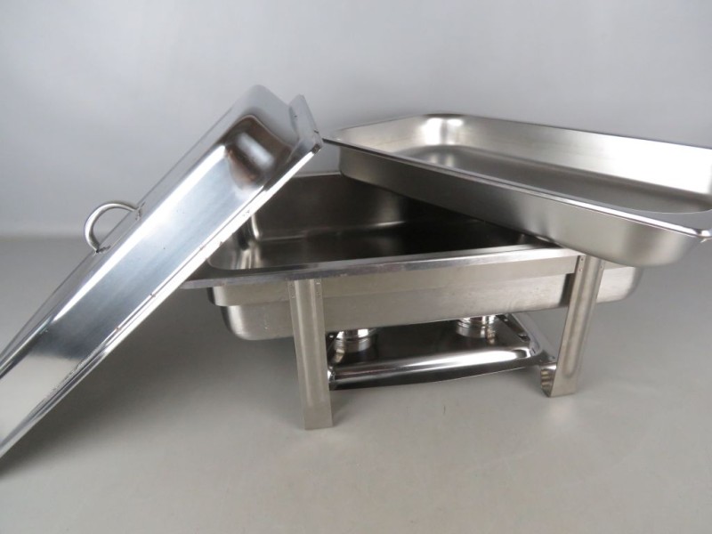 Metalen chafing dish