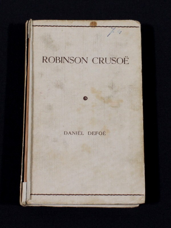 Vintage boek 'Robinson Crusoë' - Daniel Defoe