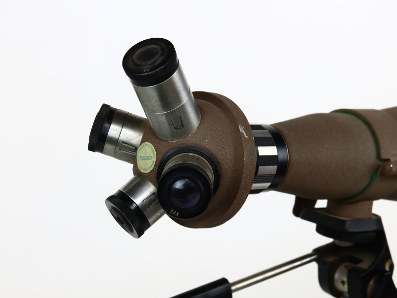 Polarex 70 mm militaire telescoop met statief