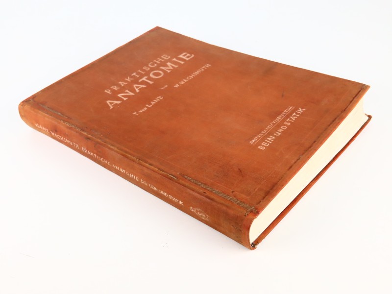 Duits leerboek Praktische Anatomie - 1938