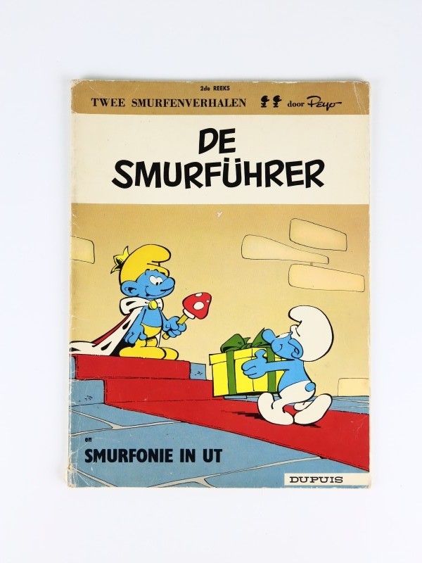 4 Stripalbums De Smurfen - Peyo