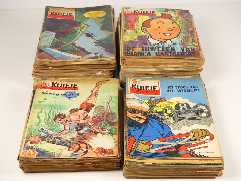 Vintage – weekblad voor jongens Tintin (Kuifje)