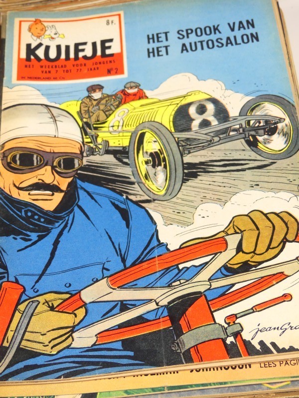 Vintage – weekblad voor jongens Tintin (Kuifje)