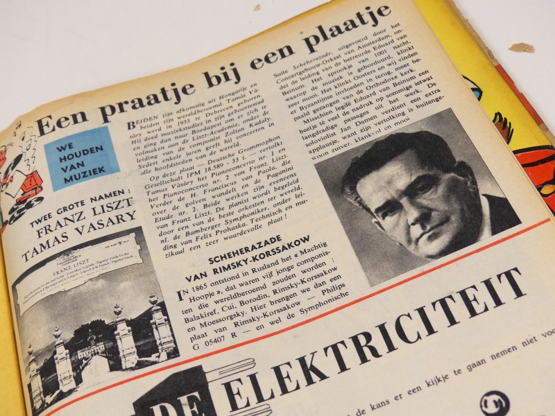 Vintage – weekblad voor jongens Tintin (Kuifje)