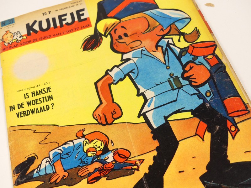 Vintage – weekblad voor jongens Tintin (Kuifje)