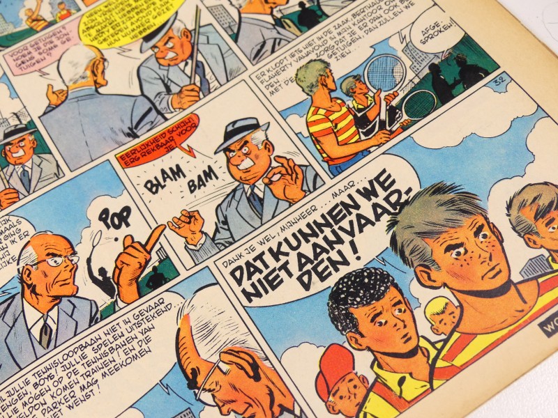 Vintage – weekblad voor jongens Tintin (Kuifje)