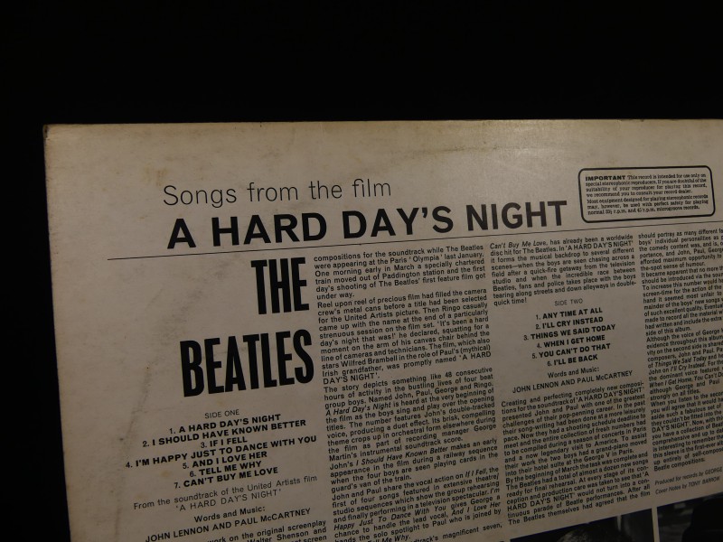 The Beatles – A Hard Day's Night