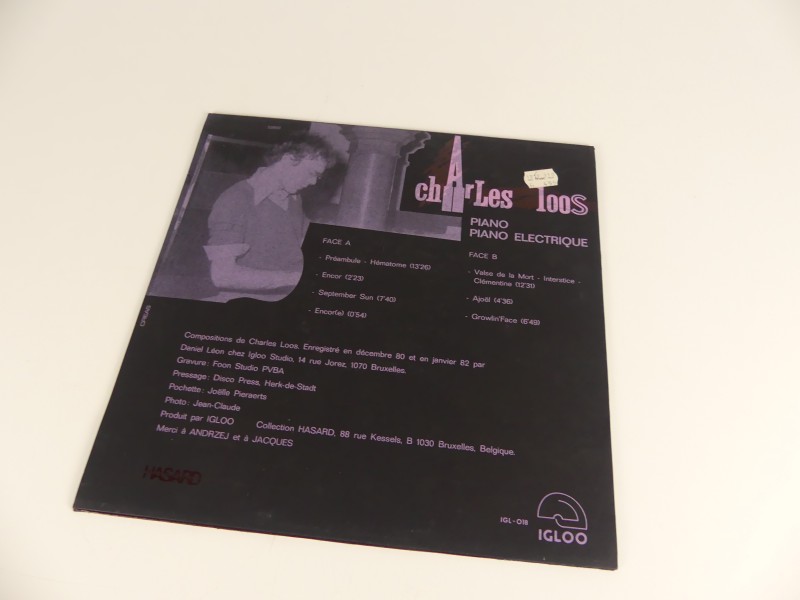 Charles Loos – Tout Seul, Vinyl