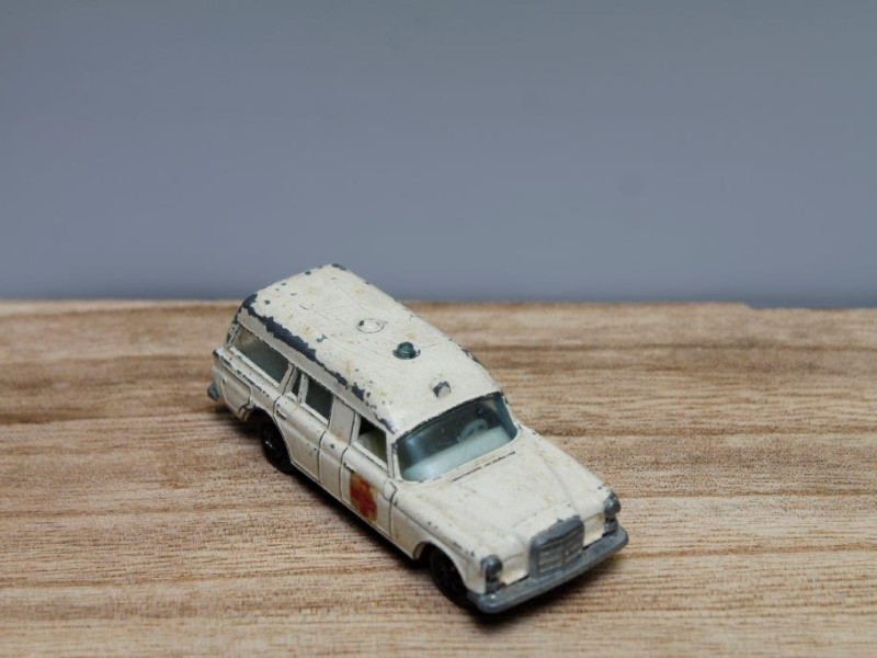 Antiek modelvoertuig "Matchbox- Mercedes Benz" (Art. 1137)