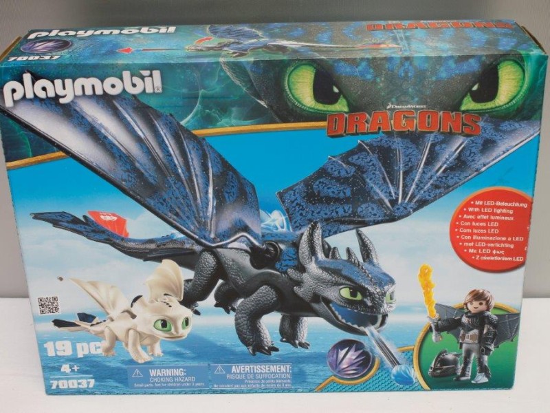 Playmobil Dragons Tandloos en Hikkie met babydraak (Art. 1128)