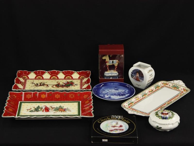 Lotje kerstporselein - Boch, Goebel, Limoges, e.a.