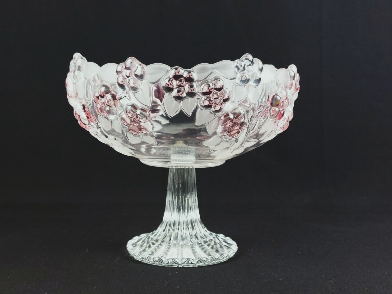 Waltherglas cherry crystal blossom bowl