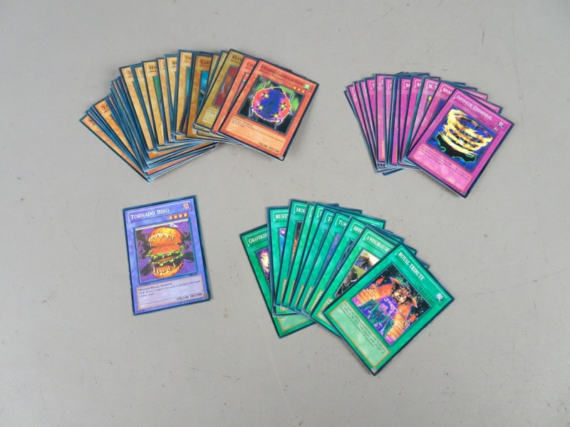 Collectie van Yu-Gi-Oh kaarten