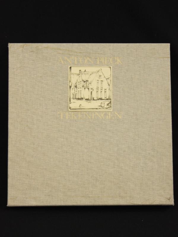 Cassette met 35 offset reproducties Anton Pieck 1991