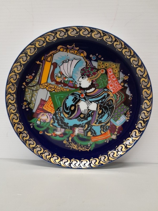 Rosenthal Sindbad de Zeeman wandbord