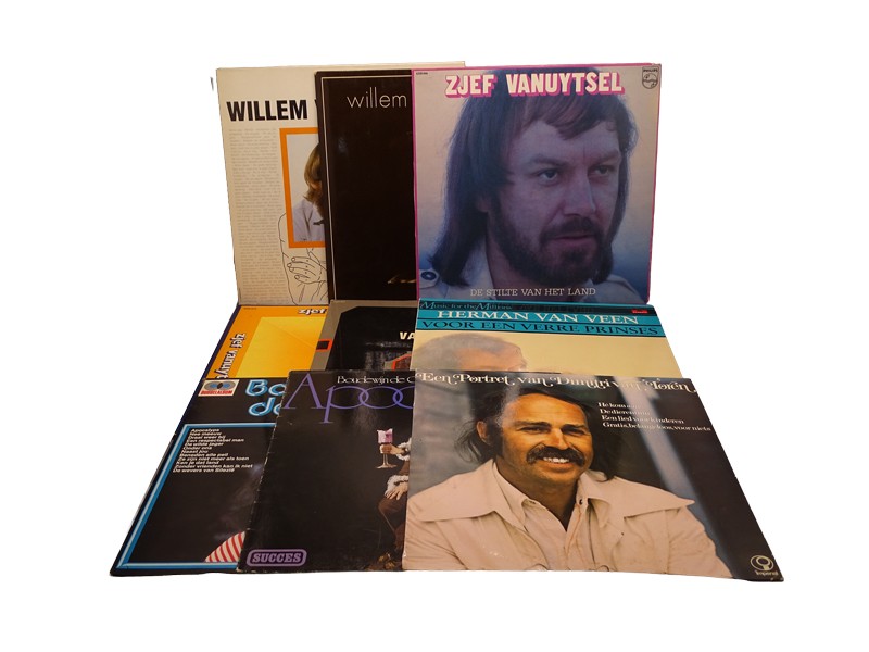 Lot kleinkunst LP's