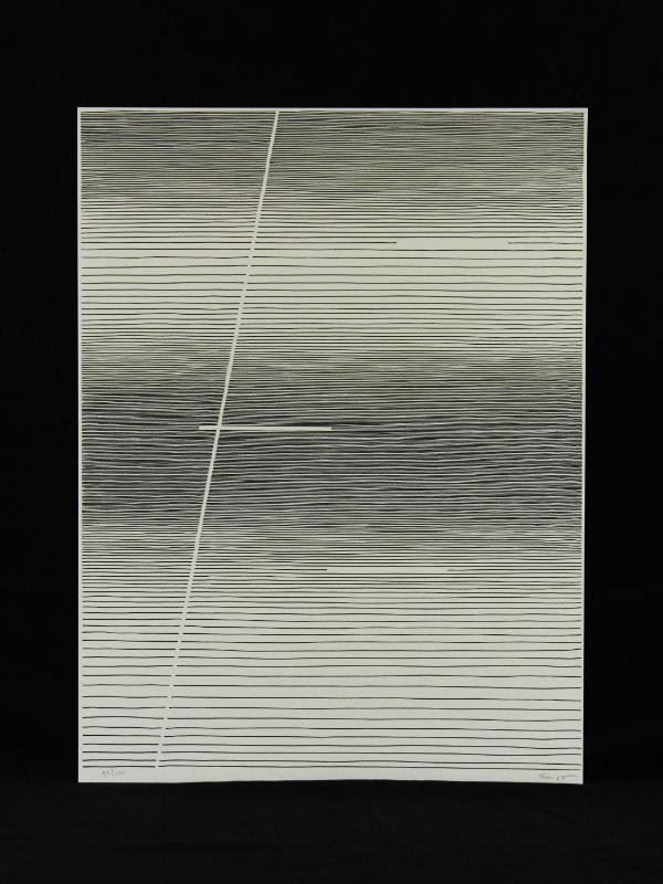 Abstracte zwart-wit grafiek - Michel Seuphor (1901-1999)