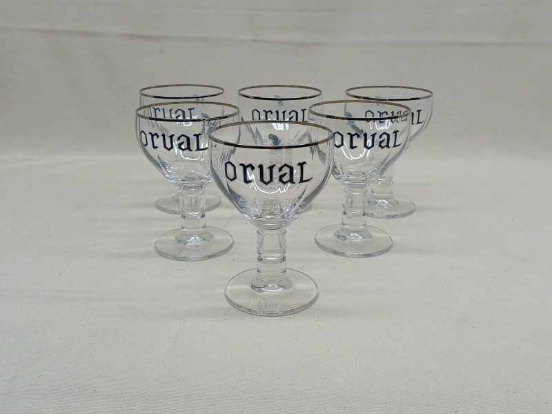 Set Orval glazen 15 cl