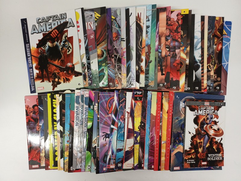 Lot stripboeken Marvel & DC