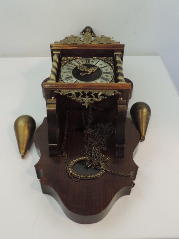 Vintage wandklok WUBA