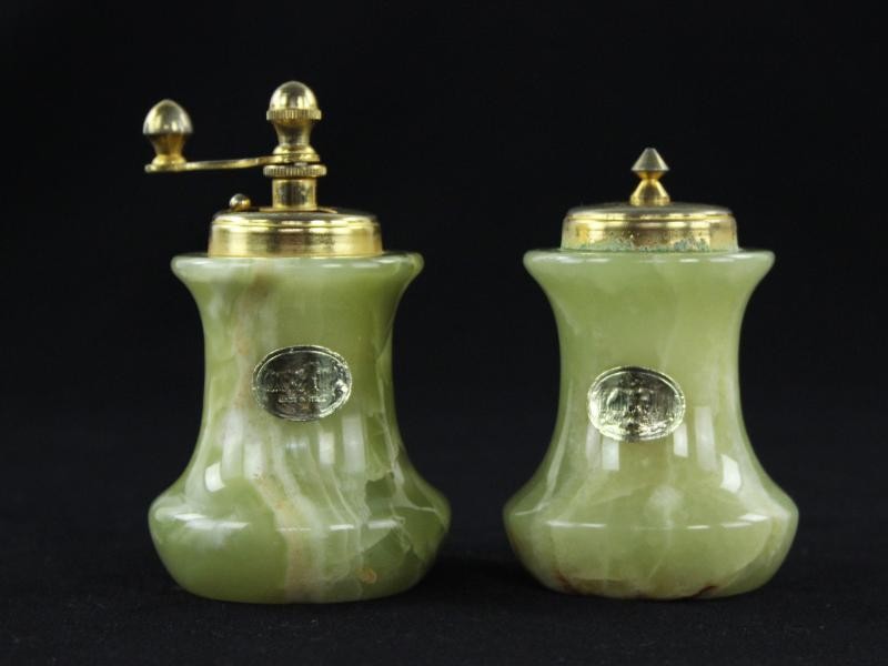 Genuine Onyx Made in Italy - Zout & Peperstel - Handgemaakt