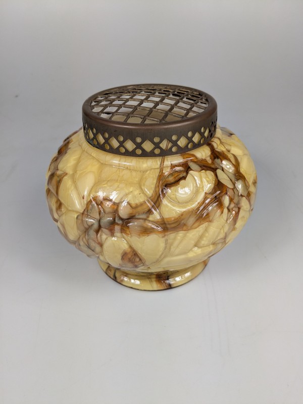 Art Deco Pique-Fleurs in persglas van Henri Heemskerk