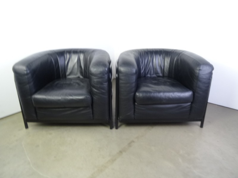 ​Zanotta – Fauteuil "Onda" – Italiaans Postmodern Design – Set van 2