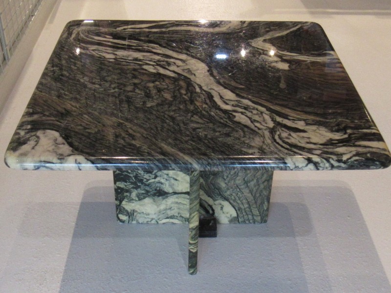 Marmeren Cipollino salontafel, jaren '80