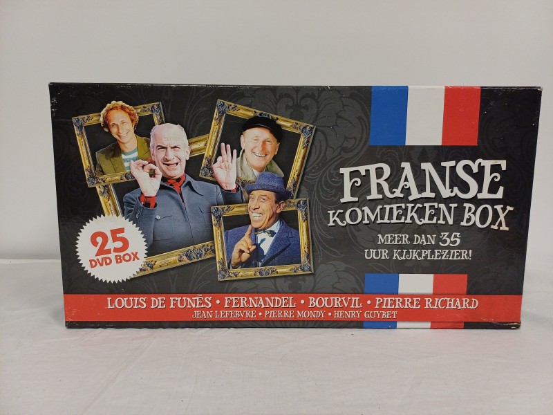 Franse komieken dvd-box