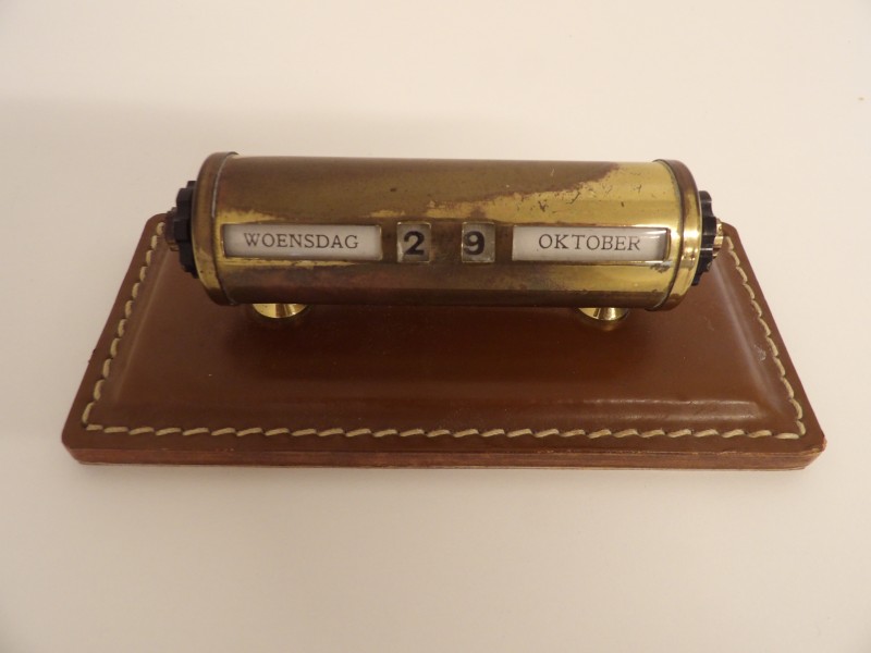 Vintage eeuwigdurende kalender