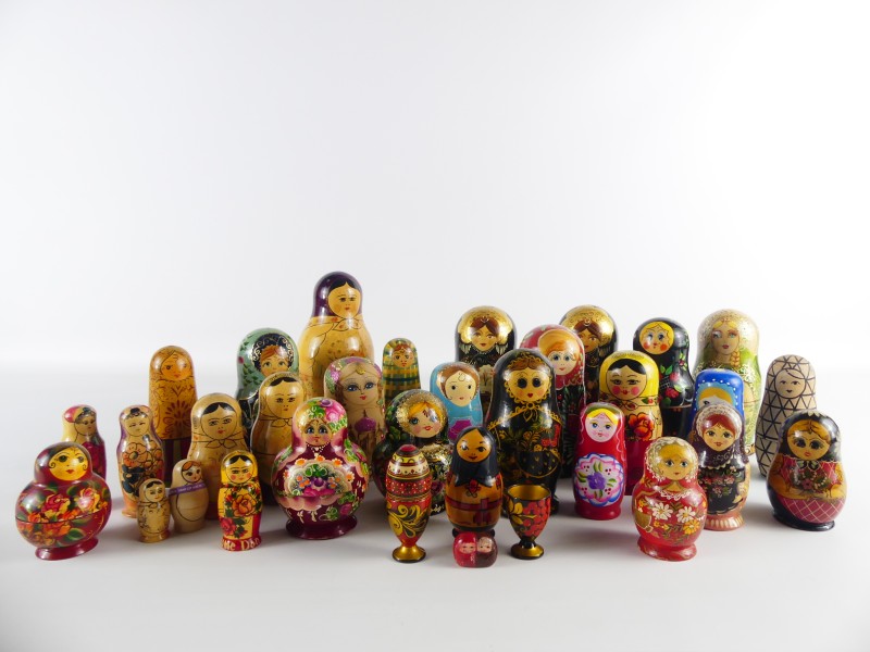 Vintage lot Matroesjka's