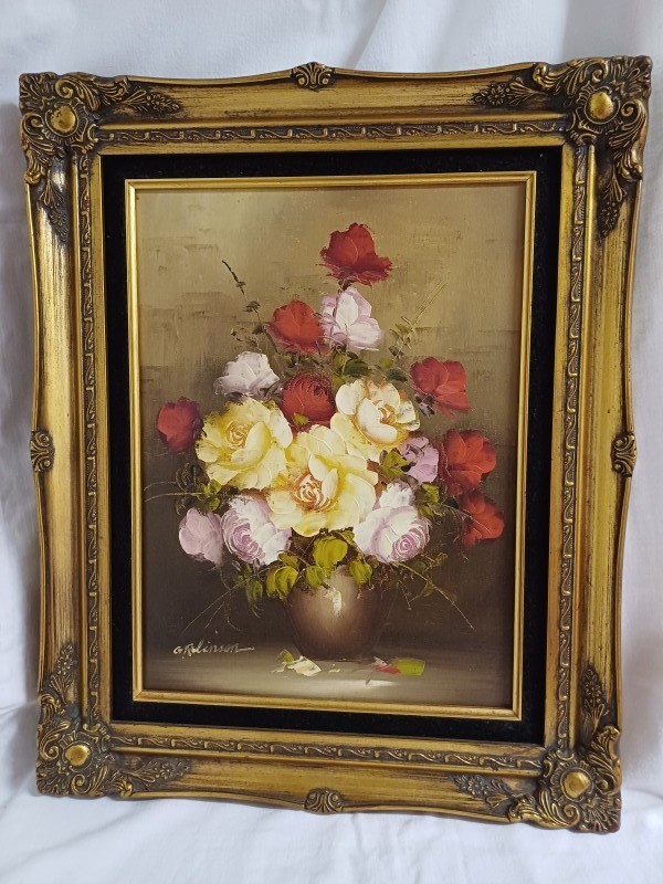 Olieverfschilderij op doek