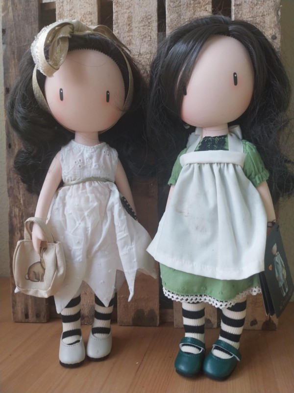 2 Santoro Gorjuss poppen