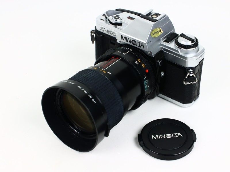 Analoge 35mm Minolta X-300 + MD 35-70mm