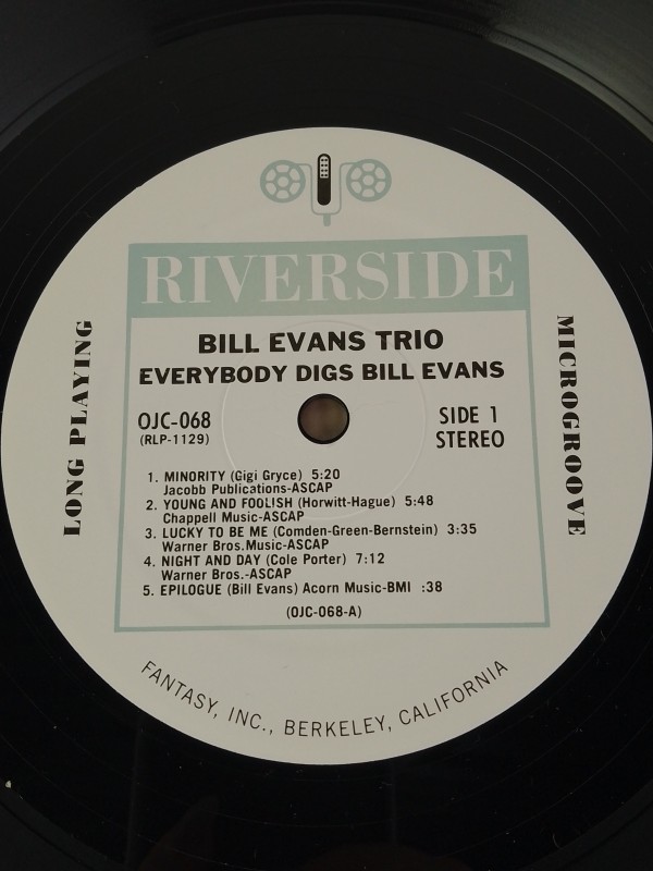 Everybody Digs Bill Evans - vinyl