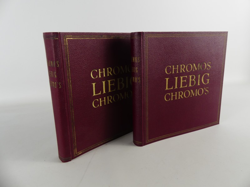 2 Vintage Chromos Liebig Chromo's Albumen