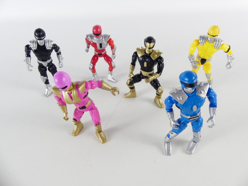 Set van 6 vintage actiefiguren – Lanard Toys Ltd