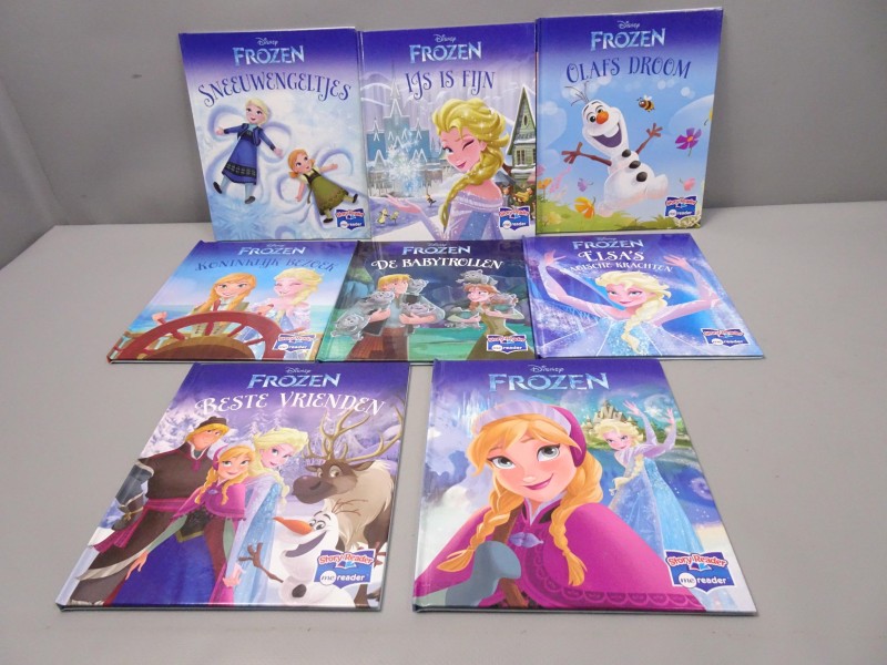 8 Frozen leesboekjes van Story Reader - MeReader