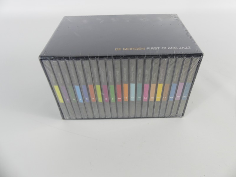 De Morgen – First Class Jazz (20-delige cd-verzamelbox) OVP