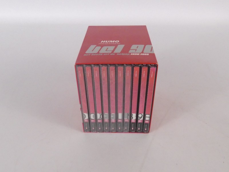 BEL-90, Belgische pop uit de jaren 90, 10 cd's (OVP)