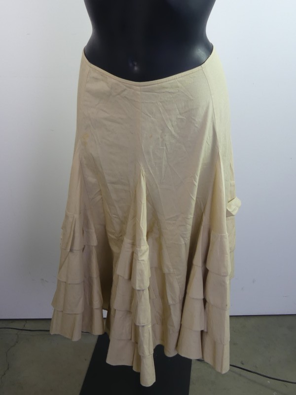 Beige rok van Dries Van Noten