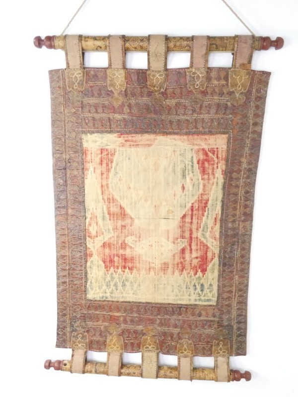 Oude Perzische Leren babyhangmat (of wieg), 19. eeuw