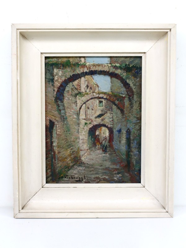 Olieverfschilderij 'Ventimille' - CH. Verbrugghe